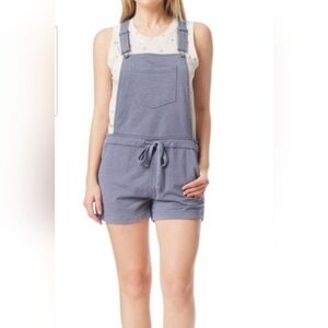 XL Wallflower Grayish Blue Stretchy Romper